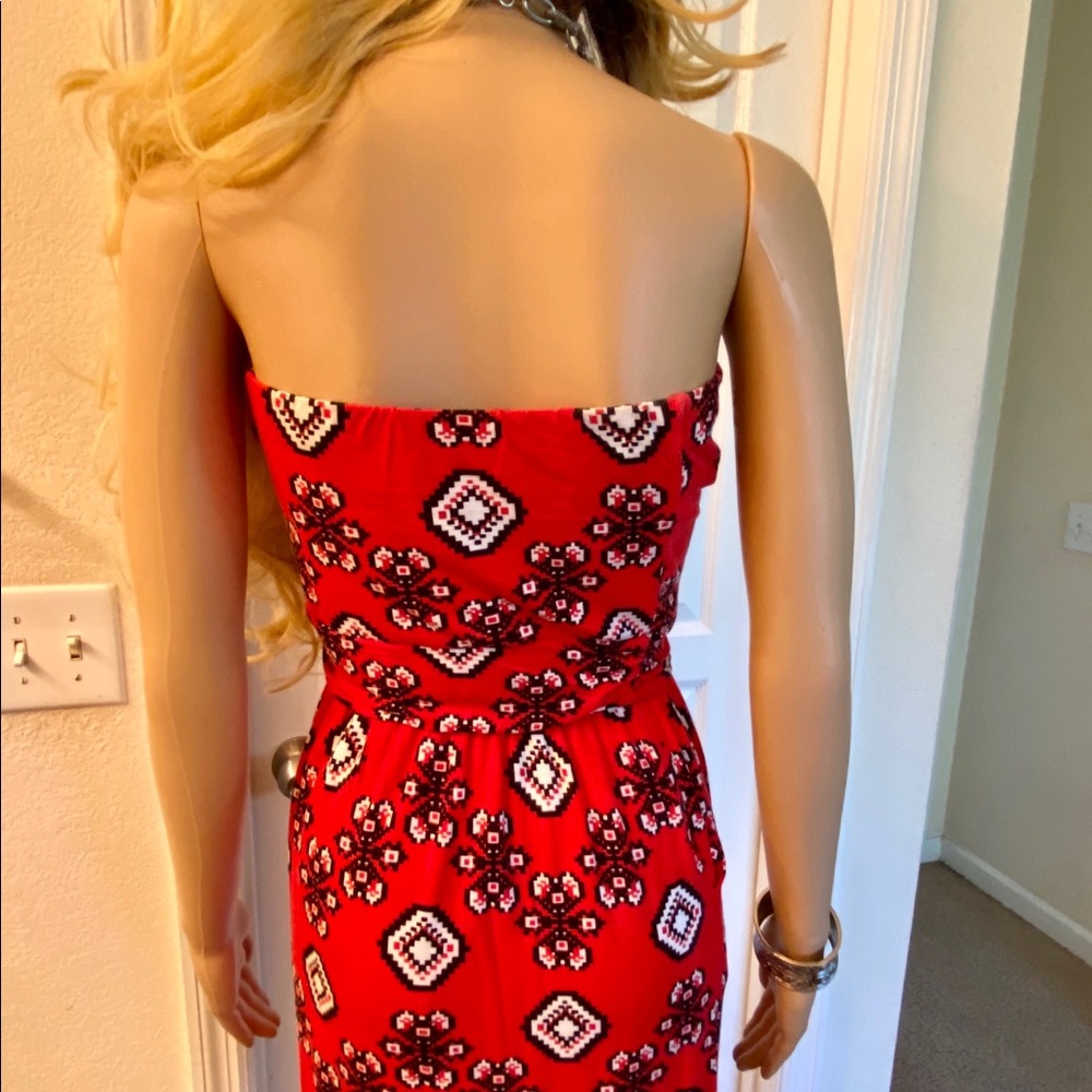 Cute Red and Blue Summer Dress🌞👗